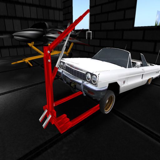 Second Life Marketplace engine hoist animated